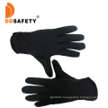 Newest Black Cotton Glove with Seam Ce 10100